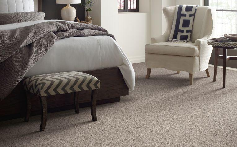 Bedroom carpet flooring